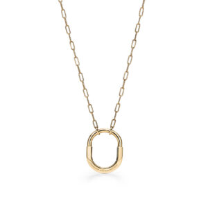 Nimi Styles Pendant in Yellow Gold with Diamonds, Medium